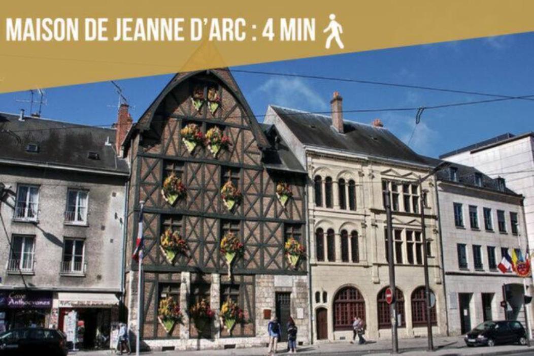 Ferienwohnung T2 Le Chatelet Orléans Exterior foto